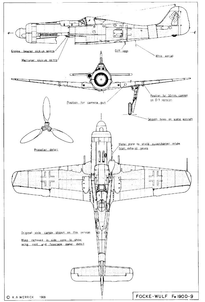 [Scratch integral] Fw 190 D  Fw190d11