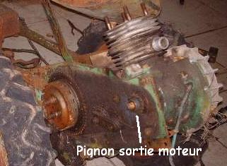 Recherche pignon sortie moteur LABOR Pignon10