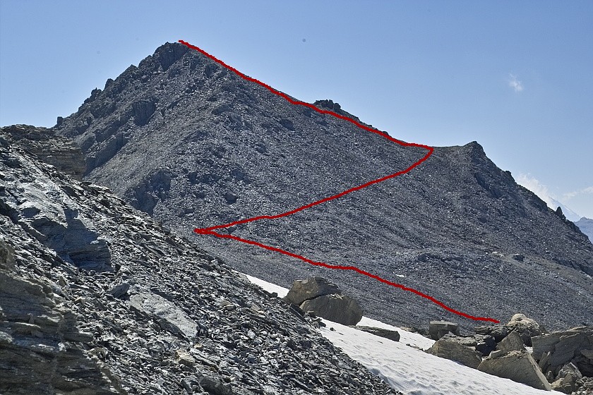 Les lacs de la Leisse et l'arête du Génépy Fin_mo10