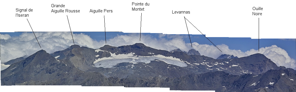 Les lacs de la Leisse et l'arête du Génépy Pisail10