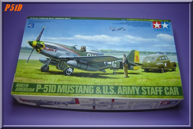 [Tamiya] P51D Mustang & US army staff car 1/48 Dsc02516