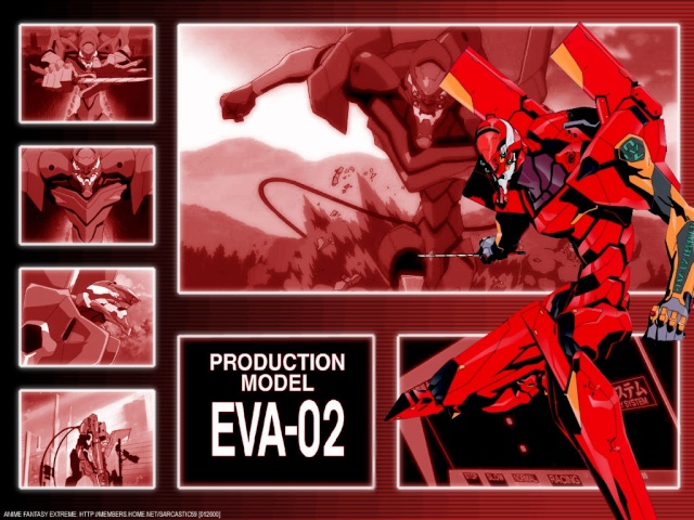 EVANGELION - Parte 15 (Los Evas Y Sus Pilotos) Evange15