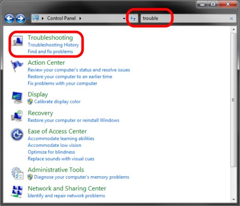 Network and Internet Troubleshooting