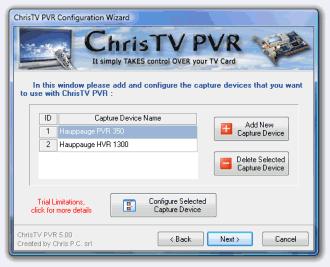 ChrisTV PVR Professional 5.30 Tv10