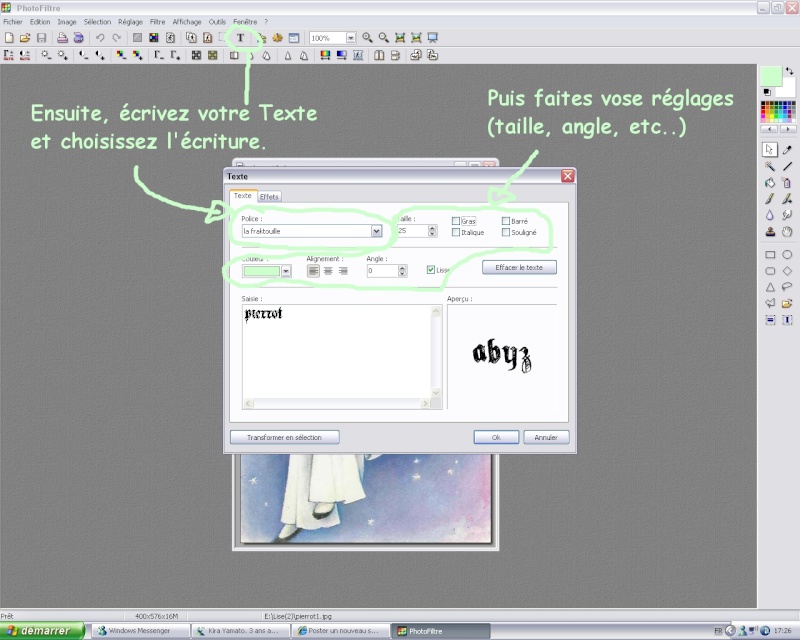 [Tuto] Faire une écriture avec conture et flou Ecritu11