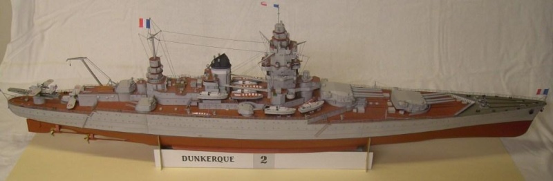 Franz. Schlachtschiff DUNKERQUE 1:200 von WAK Galerie Pict5626