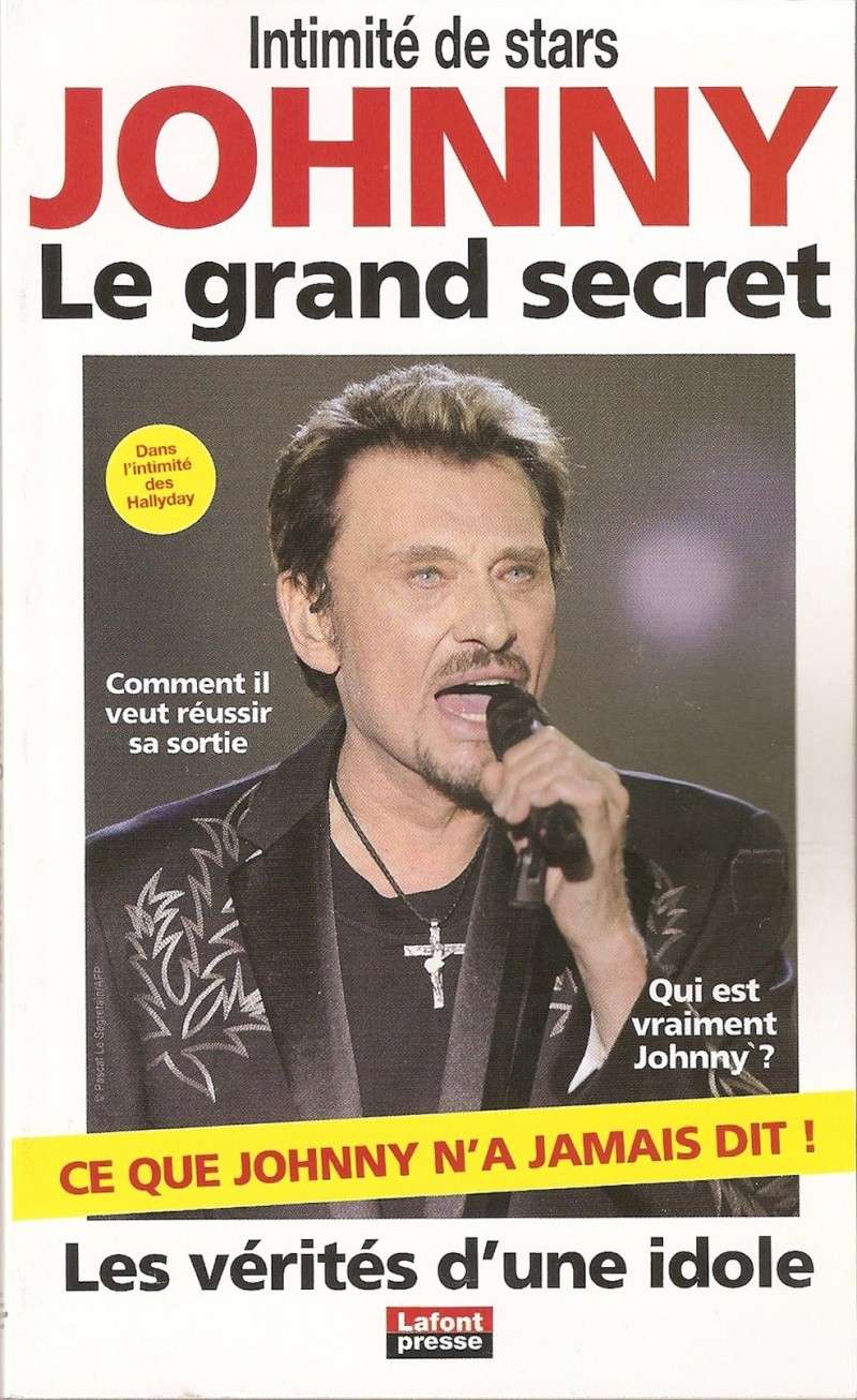 Livre en vente " Johnny le grand secret 9,90 Euros Secret10