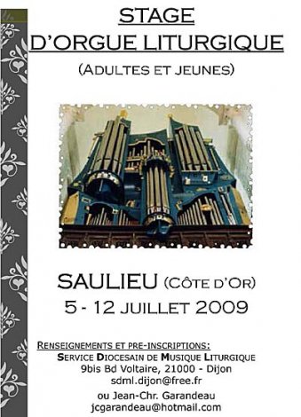 Stage d'orgue liturgique à Saulieu Tract-10