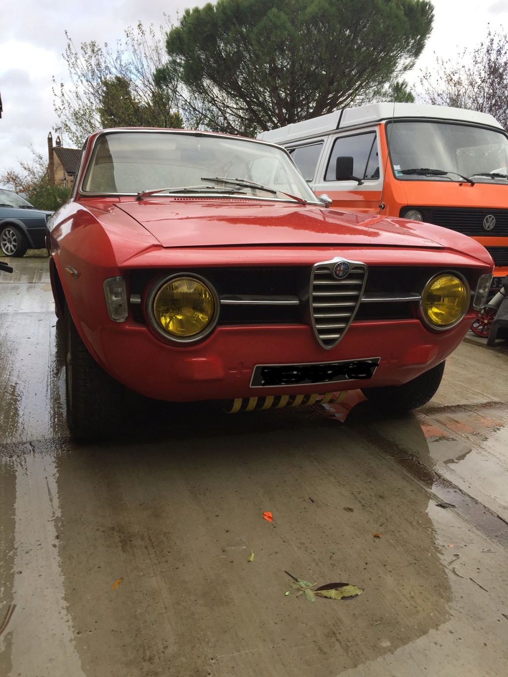 restauration et coursification alfa giulia gt 1300 junoir 67 Alfaju11