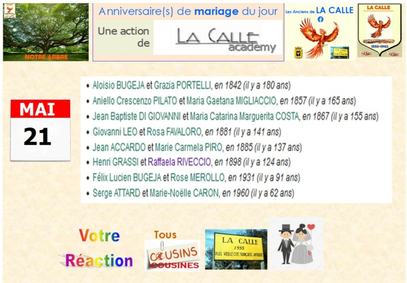 05 NOTRE ARBRE : Mariages de MAI 000ann28