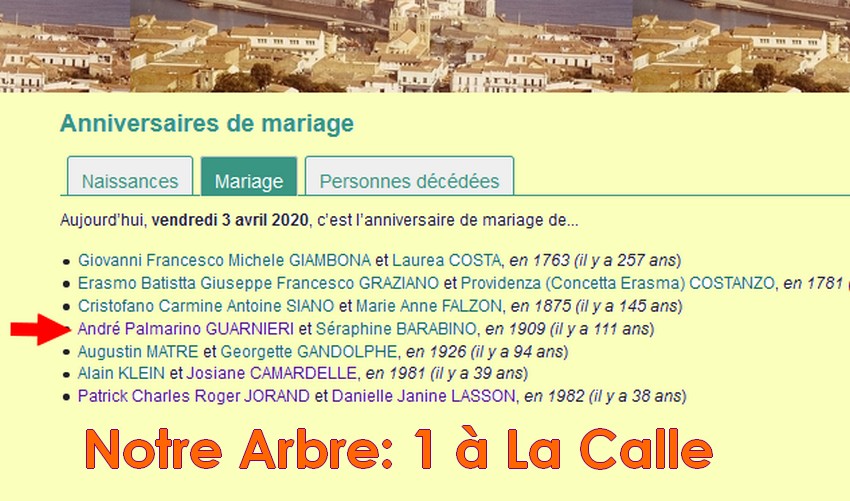 04 NOTRE ARBRE : Mariages d'AVRIL - Page 2 2020_a16