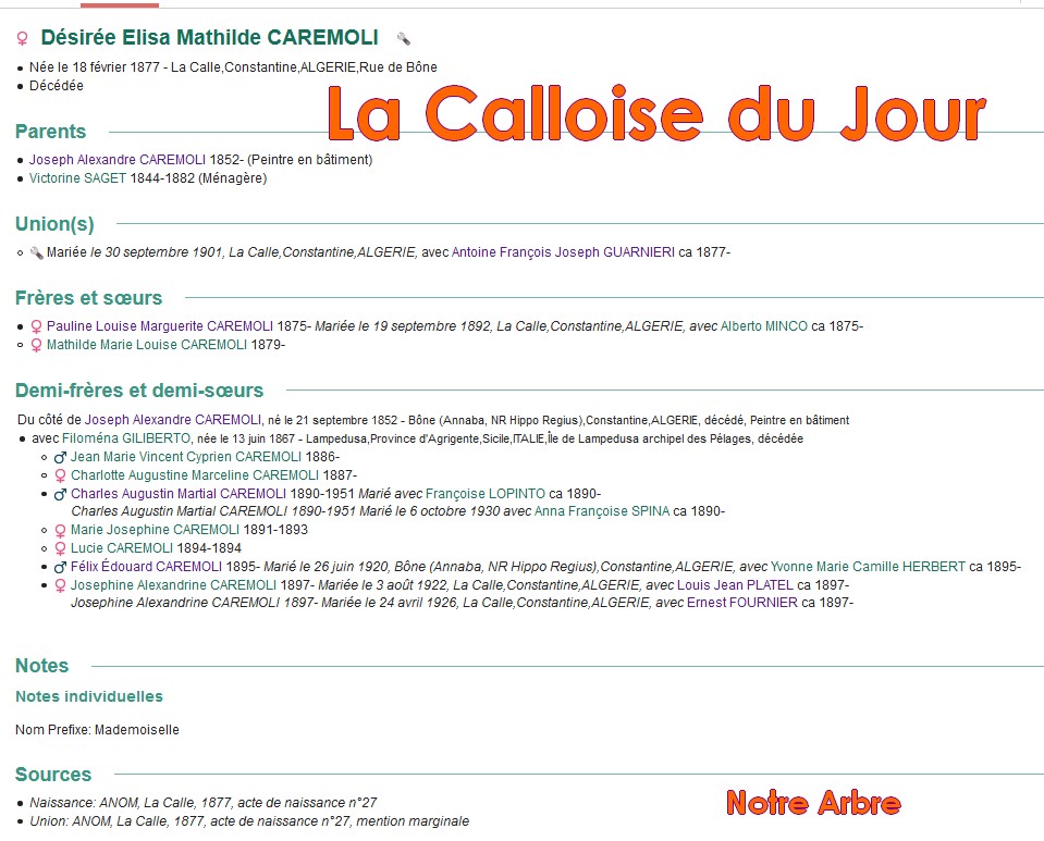 06 NOTRE ARBRE : Callois et Calloises mis à l'honneur en  JUIN Cdj-d243