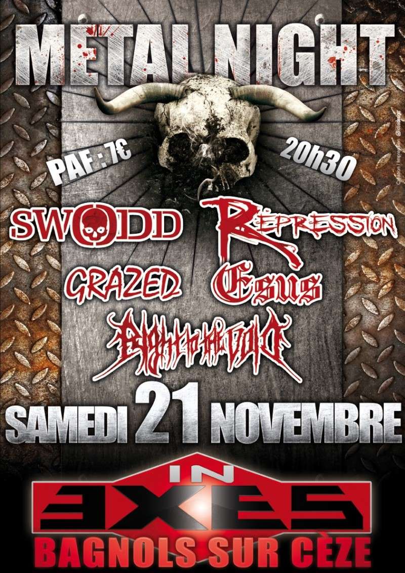 Metal Night 2 à Bagnols le 21 novembre Metal-10