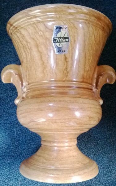 Breathtaking Titian Studio Woodgrain Vase ...... Titian12