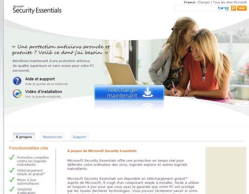 Microsoft se lance dans le gratuit...(Anti virus) 212