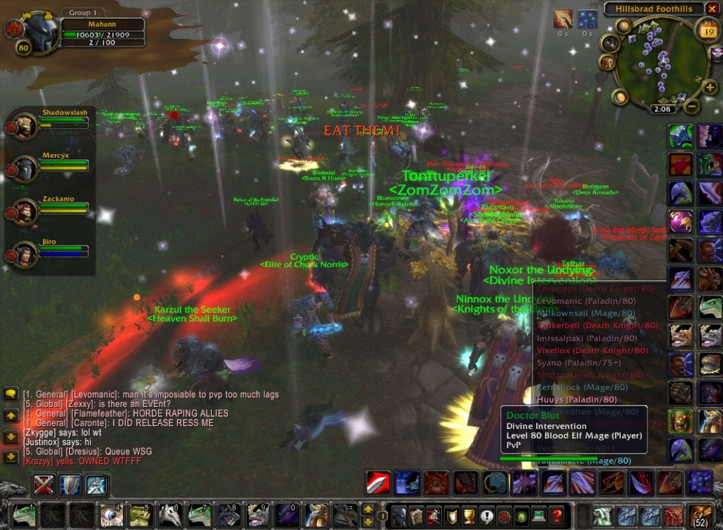 Horde Verses Alliance 7/18/09 Horde Won Post screenies, fraps here Wowscr26