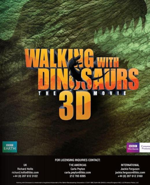Sur la terre des dinosaures 3D Walkin10