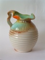 Art pottery pitcher Dscf0022