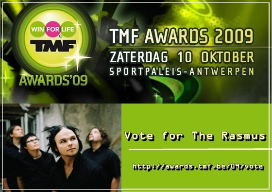 Vote for the Rasmus Tmf10