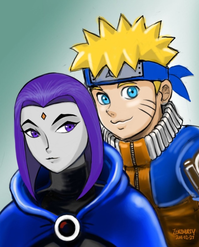 Naruto x Raven (Teen Titans) Naruto15