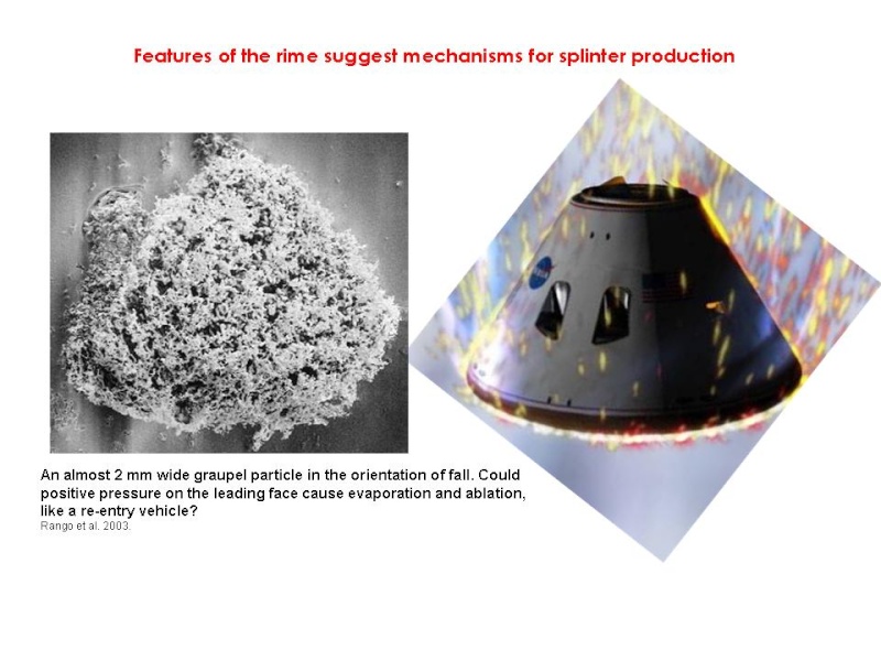 What really is the Hallett-Mossop Process? Slide133