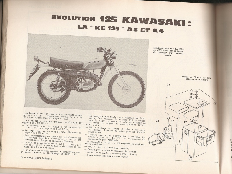 Projet restauration Kawasaki KE 125 modèle 76. - Page 3 Scan0110