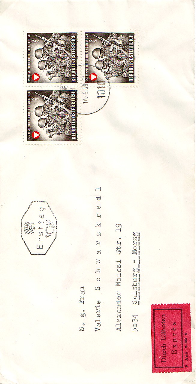 stempel - Sammlung Bedarfsbriefe Österreich ab 1945 - Seite 2 196910