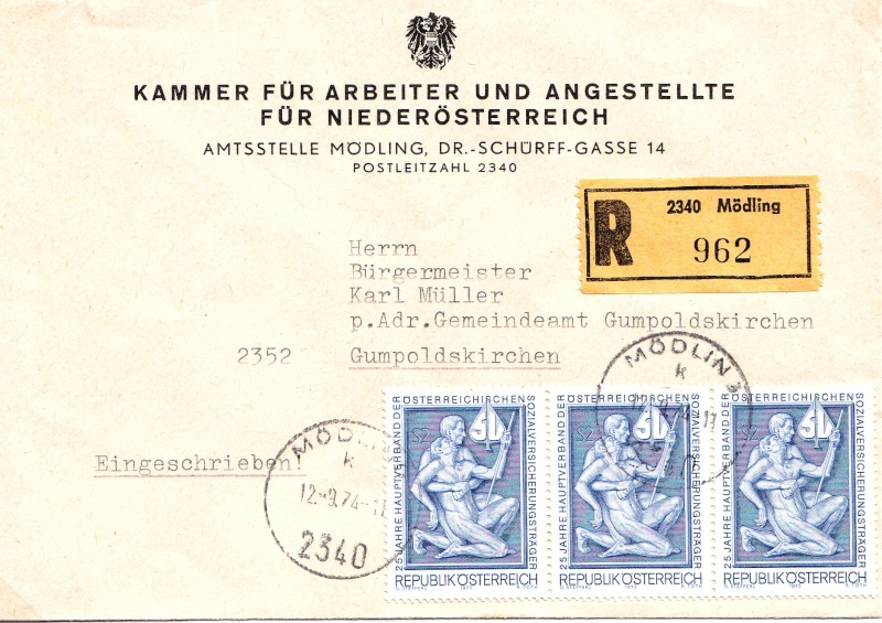 1945 - Sammlung Bedarfsbriefe Österreich ab 1945 - Seite 2 197310