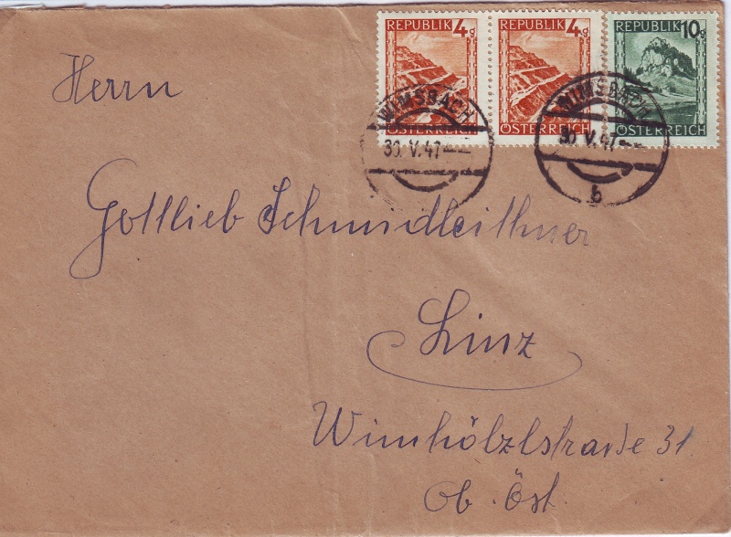 Landschaftsbilder ANK 738-766 - Belege Landsc17