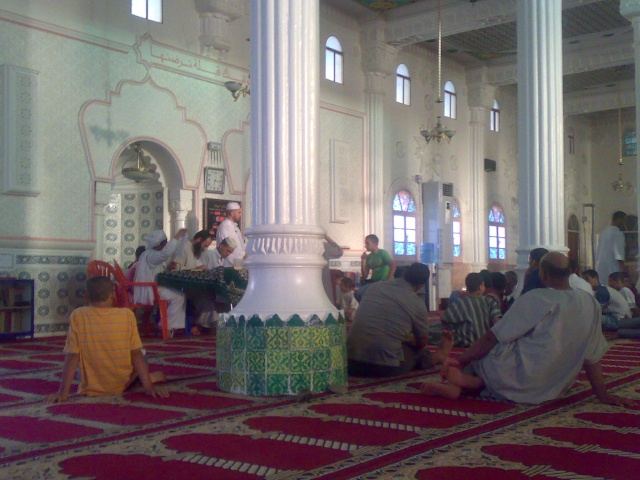 صور من مسجد خليفة خيلة بمناسبة بداية مسابقة حفظ الارعين نووية 31082012