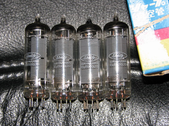 Sharp 30M-P27 tubes (NOS)SOLD Img_4614