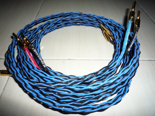 Kimber Kable 4TC speaker cables (Used) SOLD P1010512