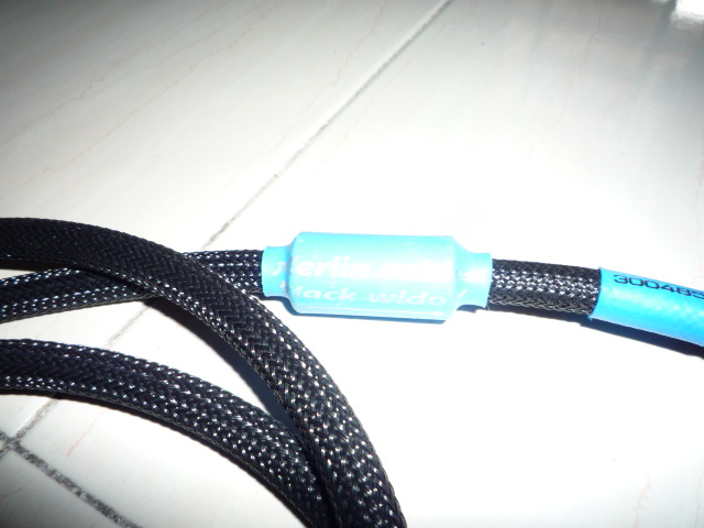 Merlin Black Widow power cord (Used) SOLD P1020027