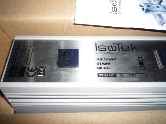 Isotek Gemini power conditioner (New) SOLD P1020036