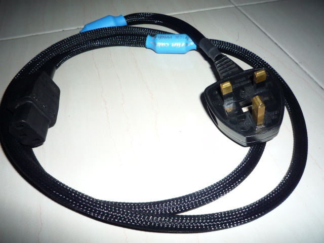 Merlin Black Widow power cord (Used) SOLD P1020059