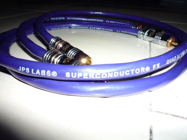 JPS Labs Superconductor FX interconnects (Used) SOLD P1020147