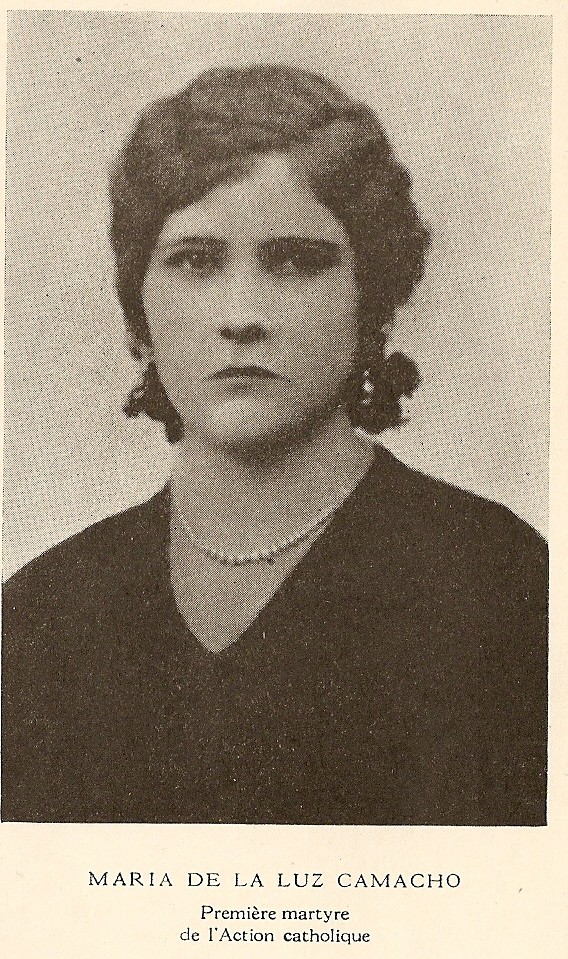 Maria de la Luz Camacho, martyre , 1907-1934 ( Mexique ) Numari12