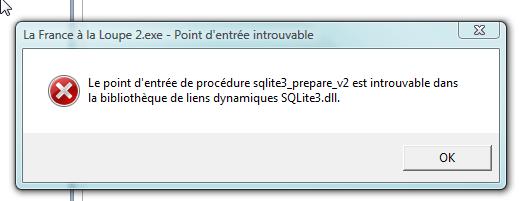 Sqlite3.dll Introuvable - Un peu de mécanique Windows Scree132