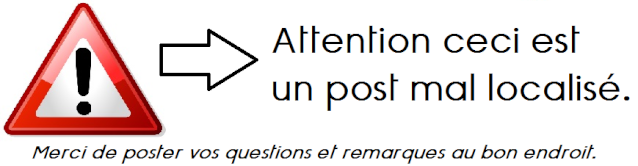 RAPPEL DE LA CHARTE : Comment poster un message sur le forum ?  Attent11