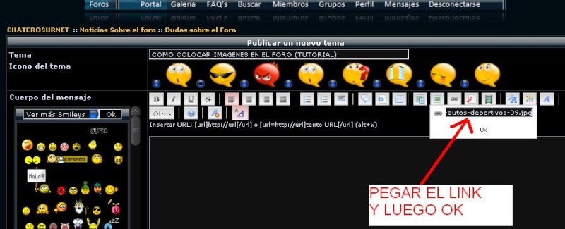COMO COLOCAR IMAGENES EN EL FORO (TUTORIAL) 710