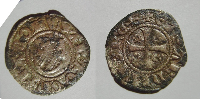 Denier de Sardaigne sous Jaume II (1291-1327) Monnai11