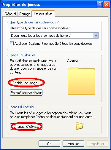 Changer la couleur d'un dossier - Windows XP!!! Xp00410