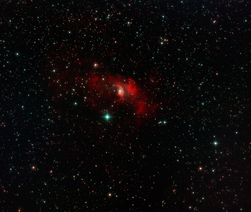 DEBUT ASTROPHOTO bubble nebula Bubule10