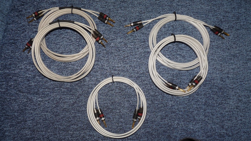 QED Silver Anniversary XT speaker cables (Used) SOLD P1010110
