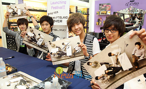 FT Island at Bavi Phat launch 000011