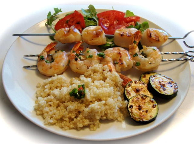 Brochettes de crevettes et de pétoncles pour deux 9_broc12