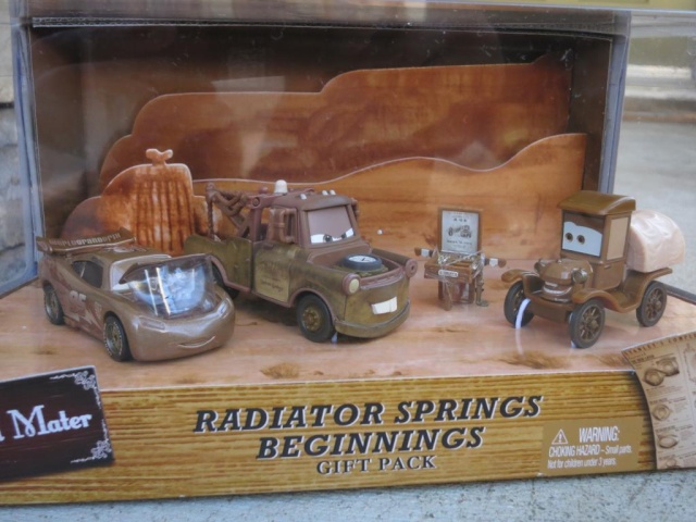 Time Travel McQueen Mater Stanley Radiator Springs Beginnings Ne210