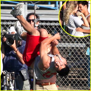 July 31, 2009 - Taylor Lautner Flips For Taylor Swift Taylor14