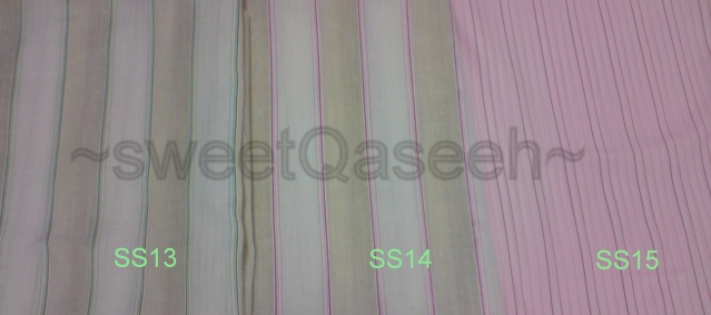QaSeeH:~SALe sale Sale...Thai Silk,Brocade,CottonStripe/Corak Ss131511