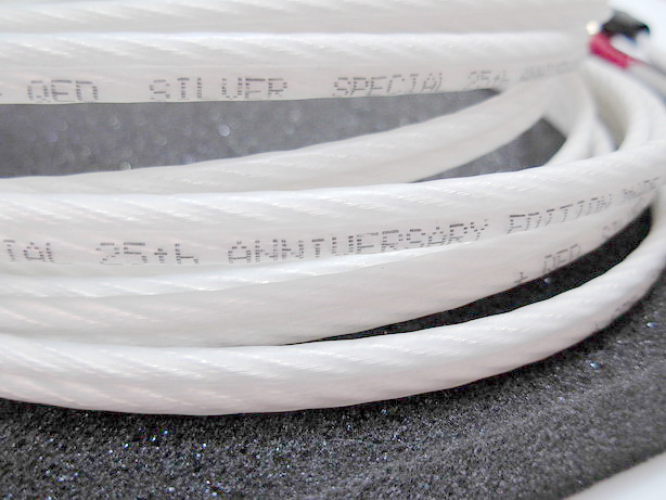 QED Sliver Special 25th Anniversary Edition speaker cables (Used) SOLD Qed25s10